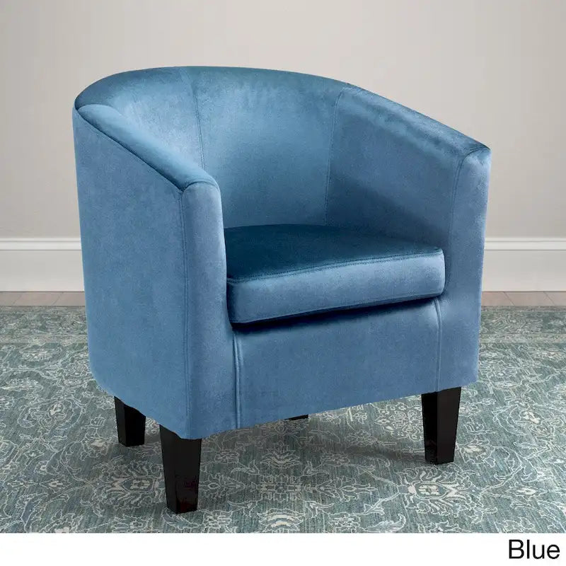 Fauteuil crapaud en velours
