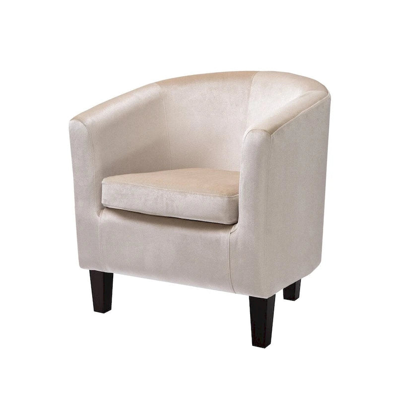 Fauteuil crapaud en velours
