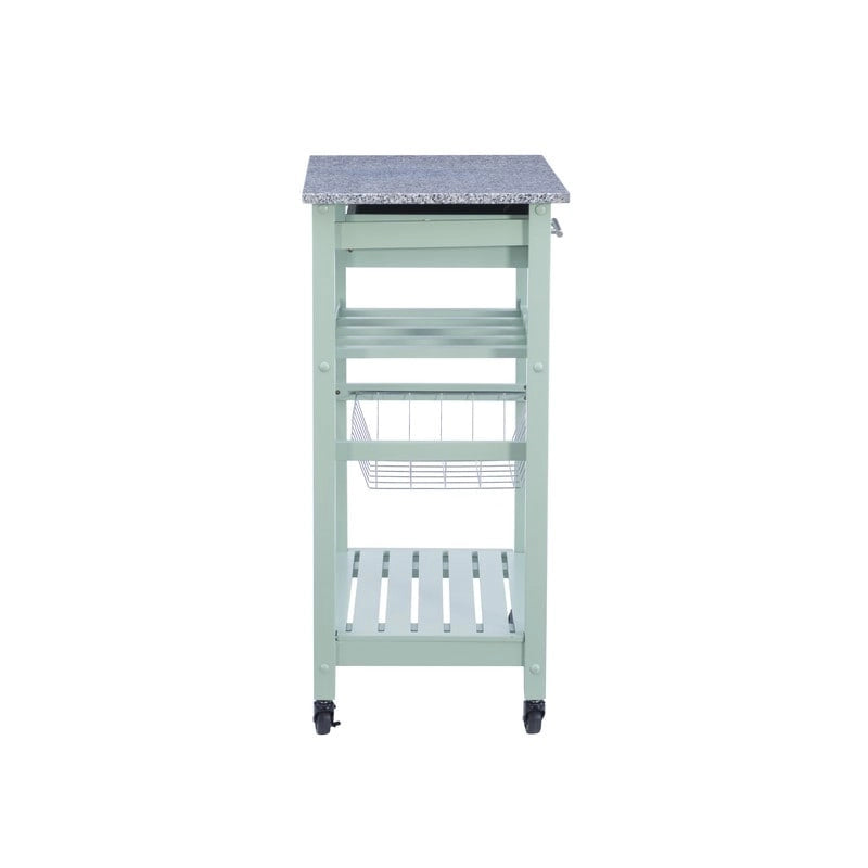 Desserte de cuisine mobile compacte