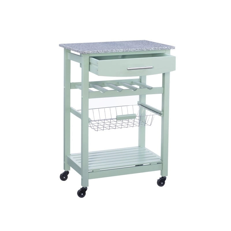 Desserte de cuisine mobile compacte
