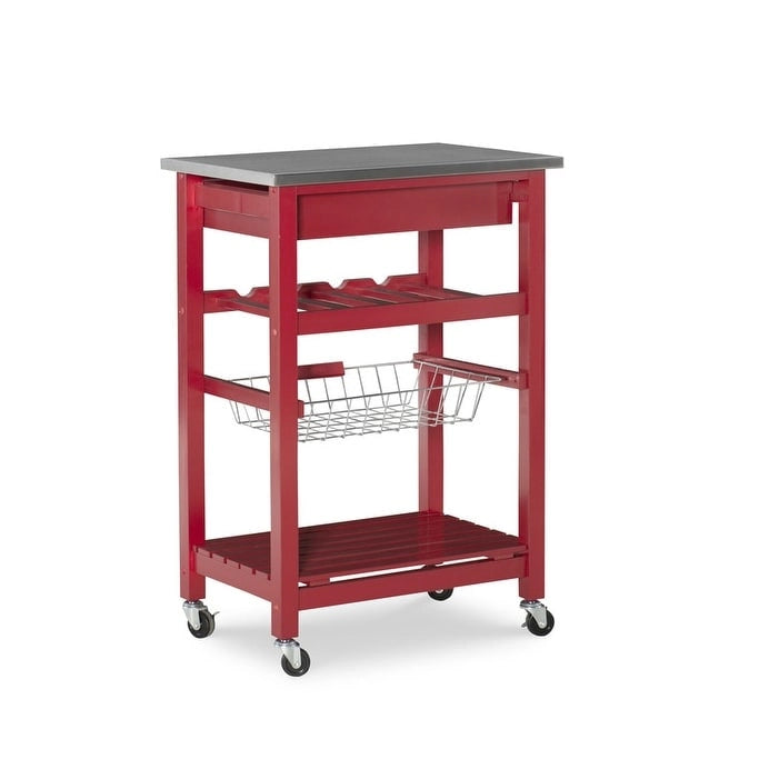 Desserte de cuisine mobile compacte
