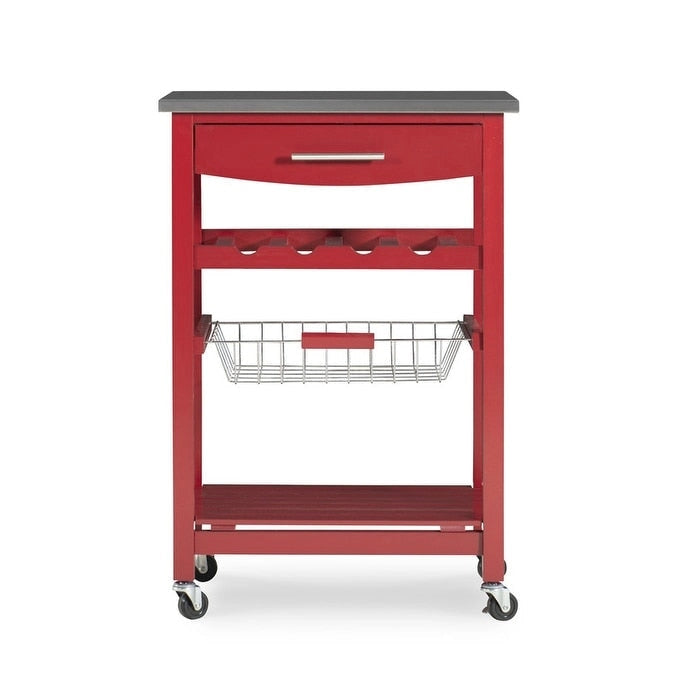 Desserte de cuisine mobile compacte