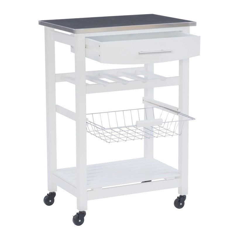 Desserte de cuisine mobile compacte