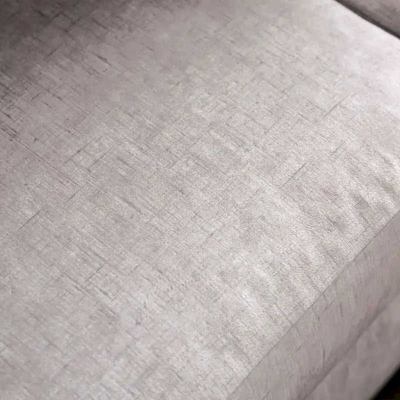 Canapé rembourré en tissu gris clair contemporain